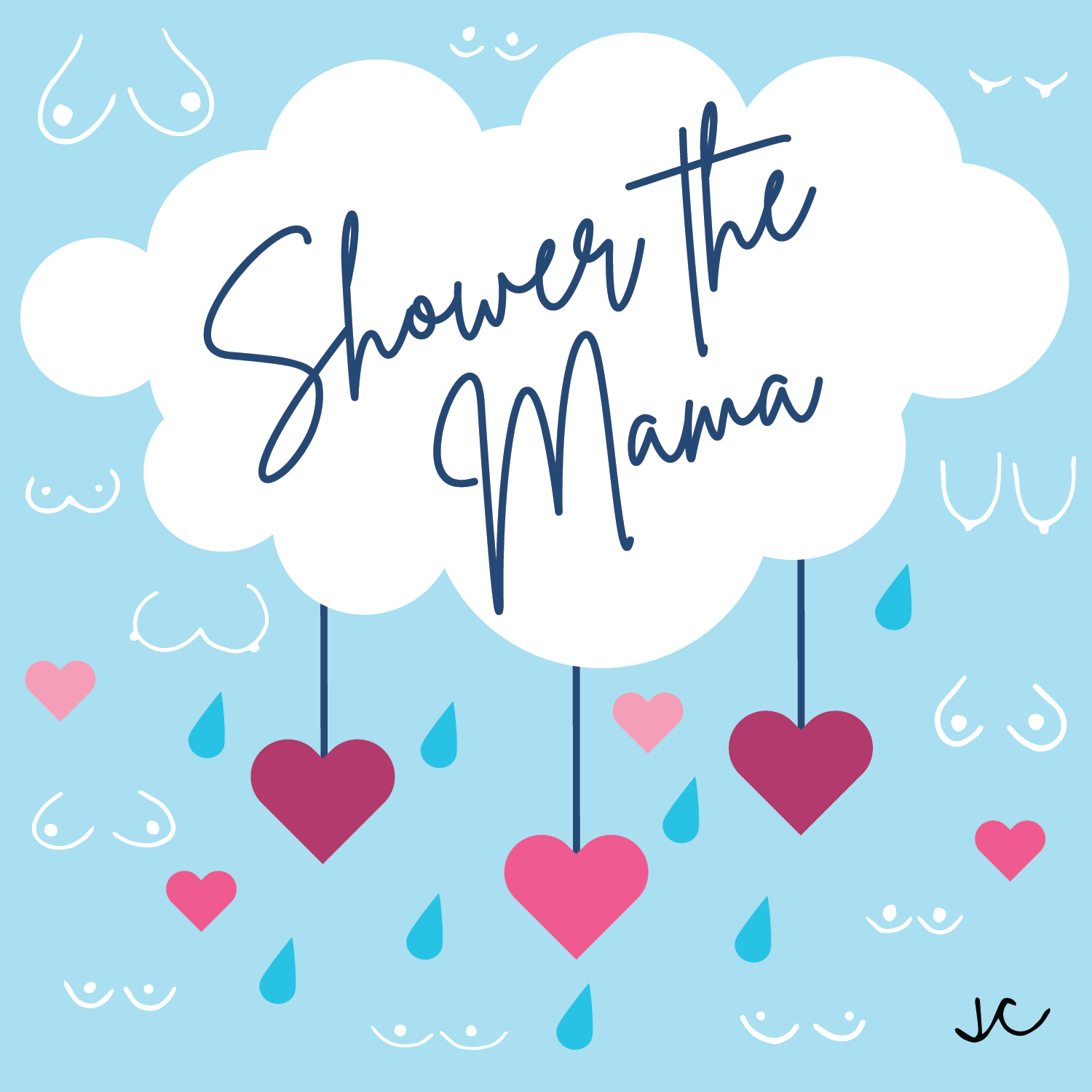 Pamper mom baby deals shower