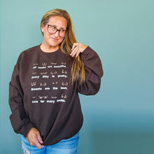 Load image into Gallery viewer, Body Positivity Crew Espresso