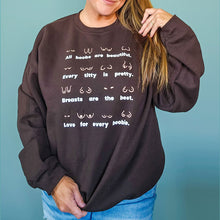 Load image into Gallery viewer, Body Positivity Crew Espresso