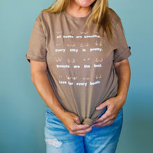 Load image into Gallery viewer, Body Positivity T-Shirt Coffee