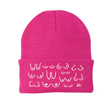 Load image into Gallery viewer, Pink Boobie Beanie
