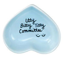 Load image into Gallery viewer, Ceramic statement dish with affirming message celebrating identity in powder blue