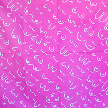 Load image into Gallery viewer, Pink Boob Bandana