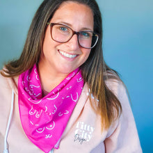 Load image into Gallery viewer, Pink Boob Bandana