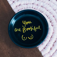 Load image into Gallery viewer, Matte Black + Gold Planter