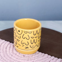 Load image into Gallery viewer, Brave Boobies Marigold Planter