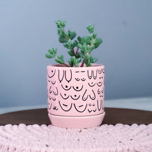 Load image into Gallery viewer, Brave Boobies Pink Planter