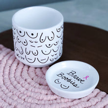 Load image into Gallery viewer, Brave Boobies White Planter