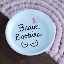 Load image into Gallery viewer, Brave Boobies White Planter