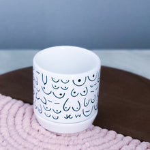 Load image into Gallery viewer, Brave Boobies White Planter