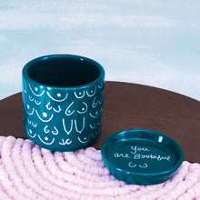 Load image into Gallery viewer, Emerald + Silver Planter