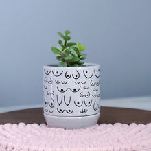 Load image into Gallery viewer, Strong as a Mother Gray Planter