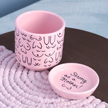 Load image into Gallery viewer, Strong as a Mother Pink Planter