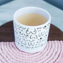 Load image into Gallery viewer, White You're the Tits Planter