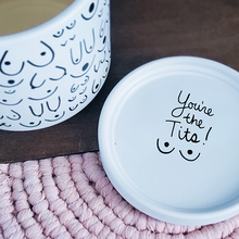 Load image into Gallery viewer, White You're the Tits Planter