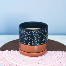 Load image into Gallery viewer, Tan and Black Planter