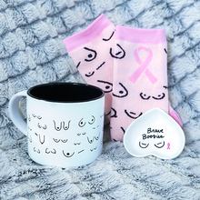 Load image into Gallery viewer, My Brave Breastie Breast Cancer Patient Gift