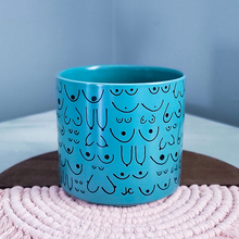 Load image into Gallery viewer, Planter Ocean Teal