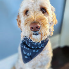 Load image into Gallery viewer, Black Boob Bandana