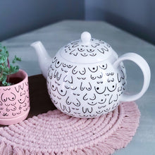 Load image into Gallery viewer, White TitTeapot