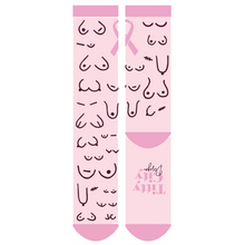 Load image into Gallery viewer, Pink Boob Socks