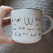 Load image into Gallery viewer, Slightly Flawed Hot Tits Signature Mug