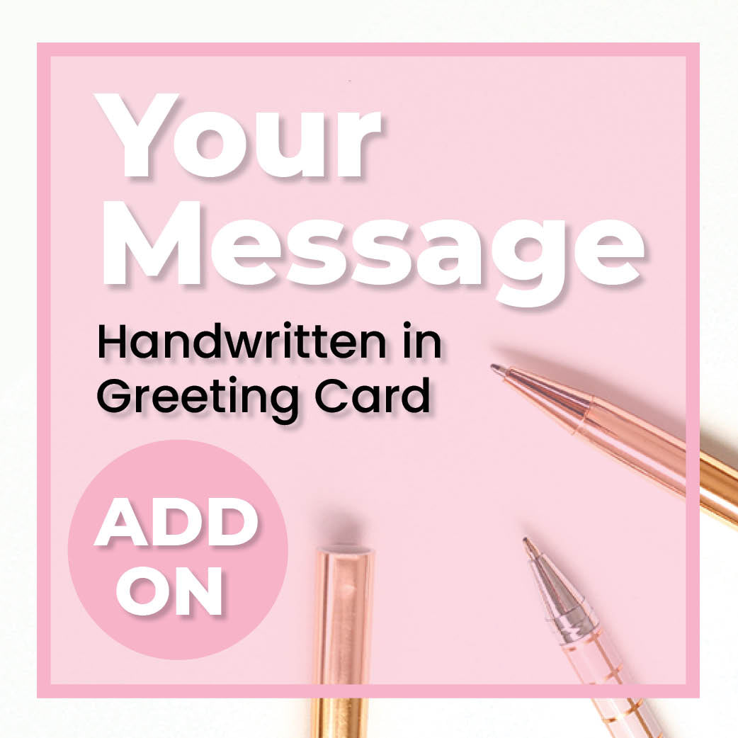 Your Message Handwritten in Greeting Card