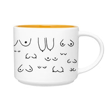 Load image into Gallery viewer, Hot Tits Mug Sunflower Yellow