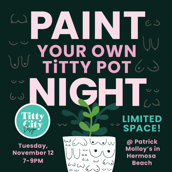 Our First-Ever Paint & Sip Night
