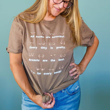 Load image into Gallery viewer, Body Positivity T-Shirt Coffee
