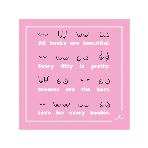 Pink Body Positivity Sticker