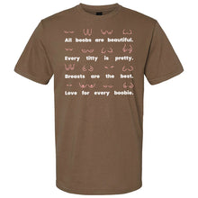 Load image into Gallery viewer, Body Positivity T-Shirt Coffee
