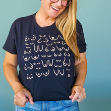 Load image into Gallery viewer, Self Love Club Cropped Tee Black
