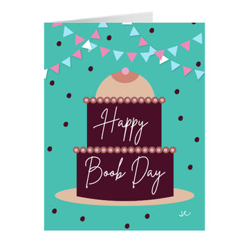 Happy Boob Day Greeting Card