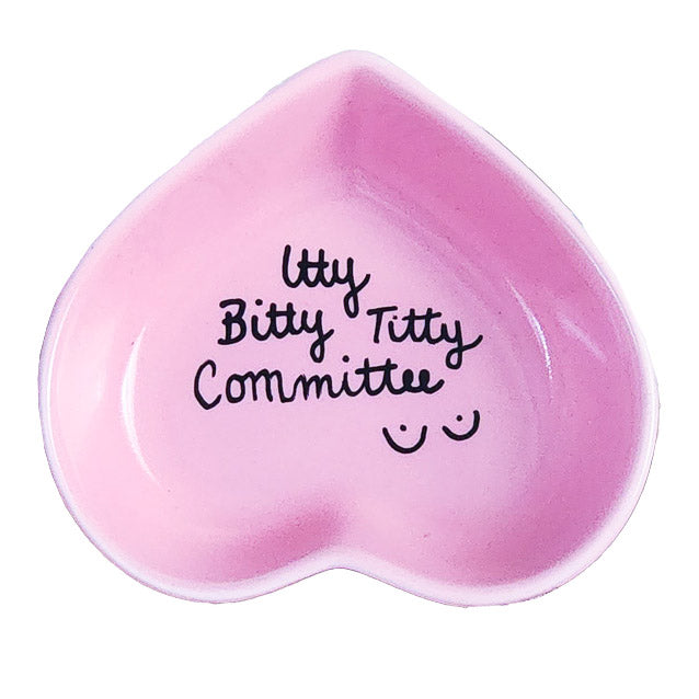 Itty Bitty Pink Ring Dish