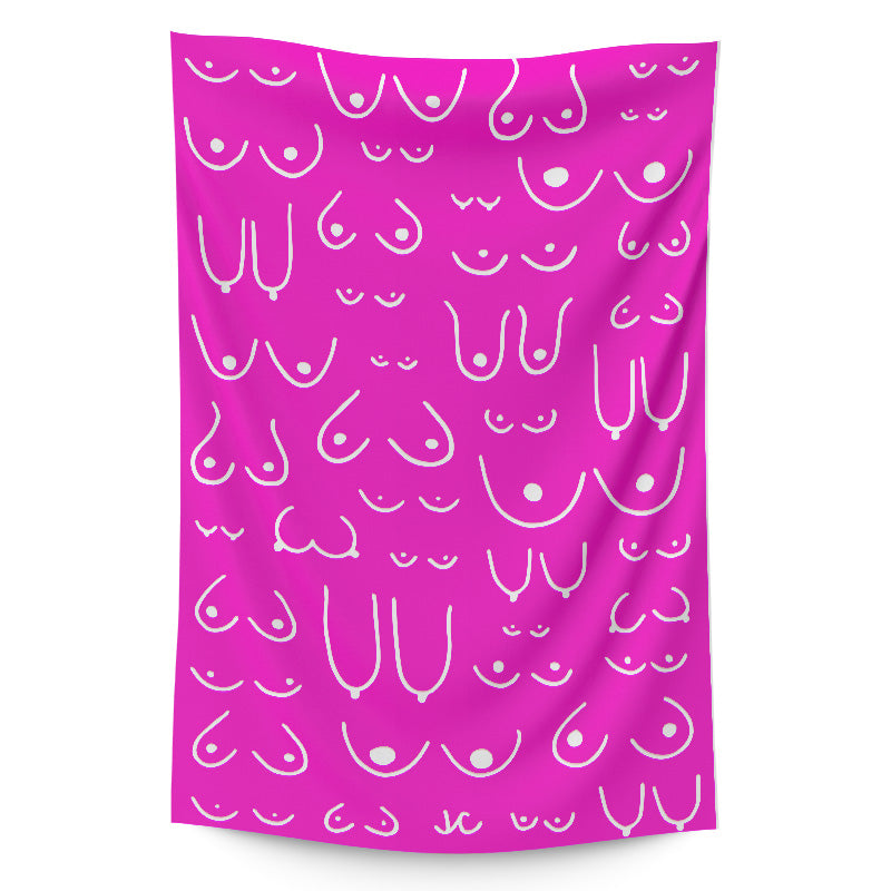 Beach Blanket Towel Pink