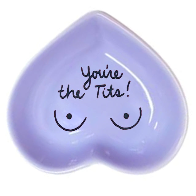 You're The Tits Purple Ring Dish