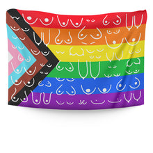 Load image into Gallery viewer, Beach Blanket Towel Rainbow Pride
