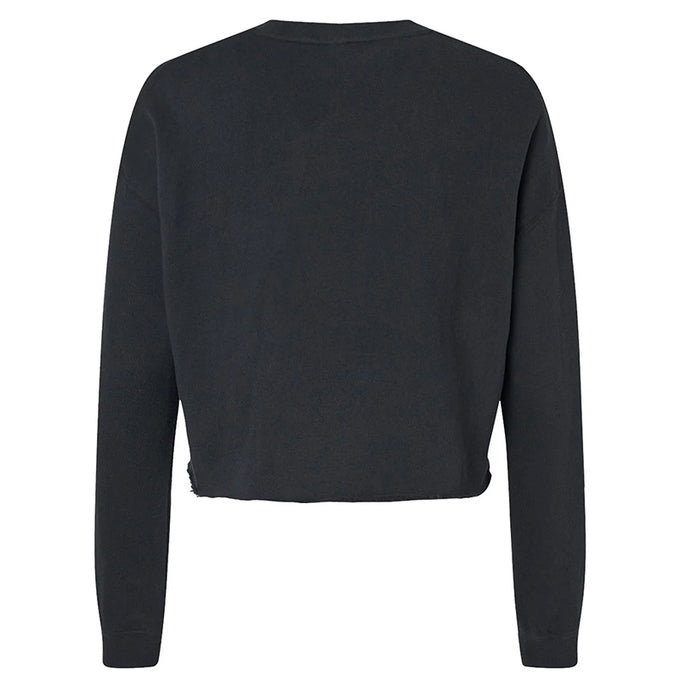 Self Love Club Crop Black Sweatshirt