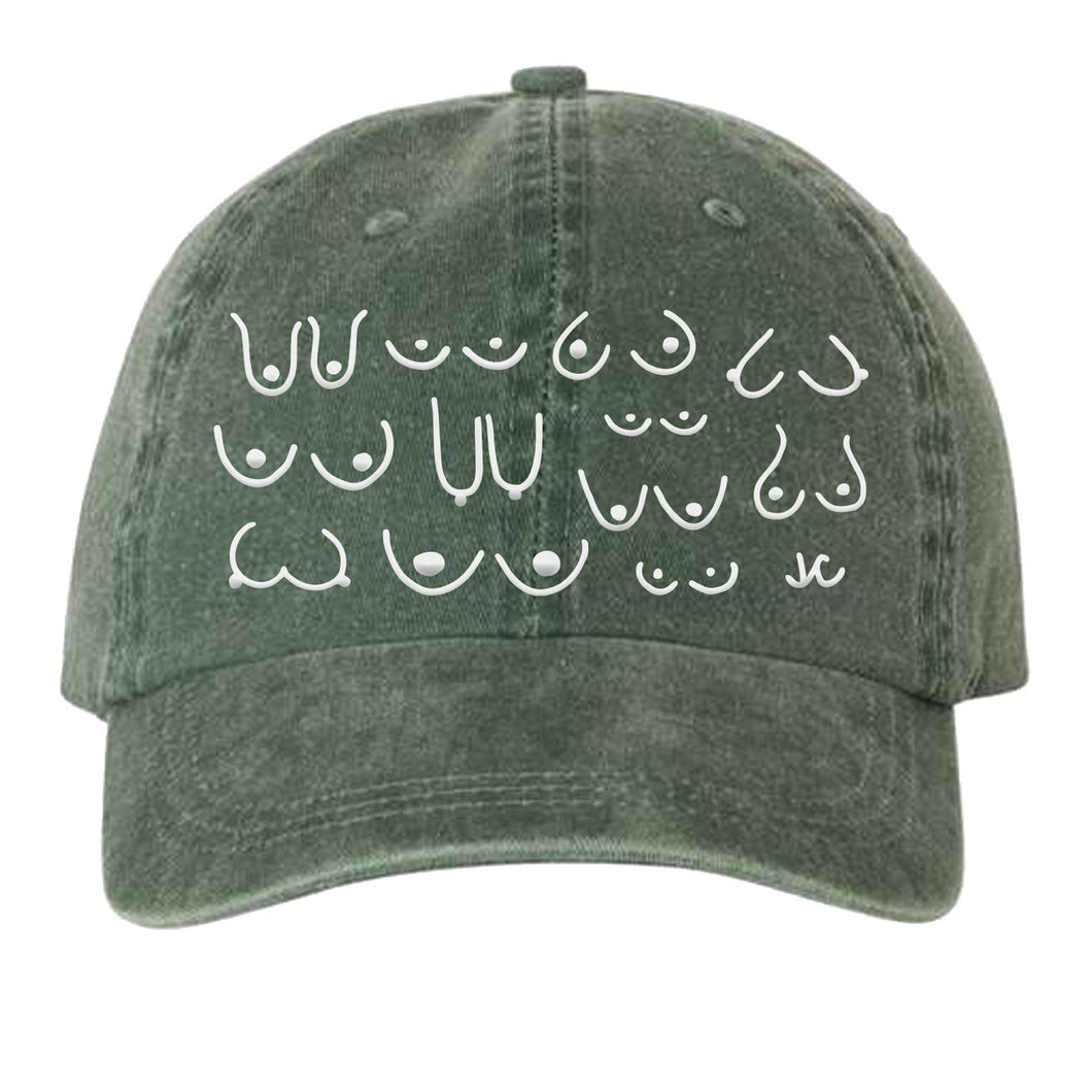 Forest Green Titty Hat