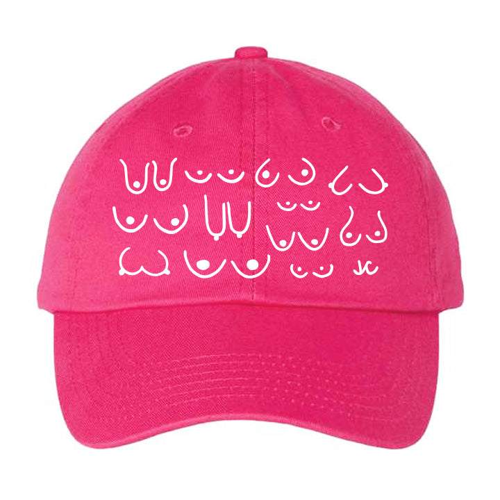 Bright Pink Titty Hat