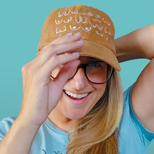 Load image into Gallery viewer, Corduroy Caramel Brown Titty Hat
