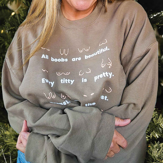 Body Positivity Crew Sweatshirt