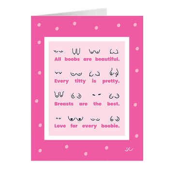 Body Positivity Greeting Card