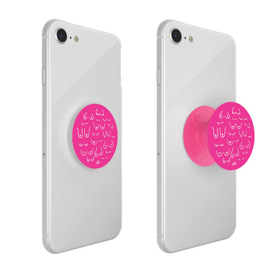 Breast Cancer Awareness Pink PopGrip