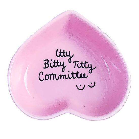Hand-painted ceramic dish designed for self-expression and pride in blush pink