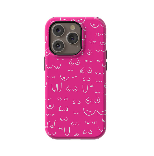 Titty City Phone Case in Pink