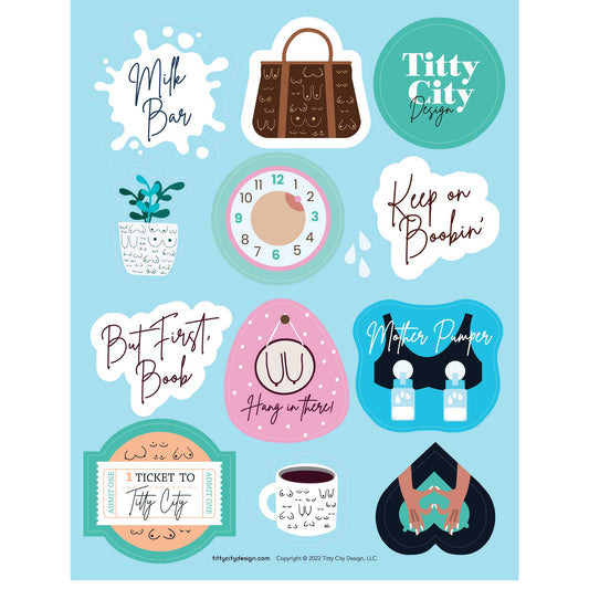 Breastfeeding Support Stickers