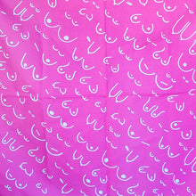 Load image into Gallery viewer, Pink Boob Bandana
