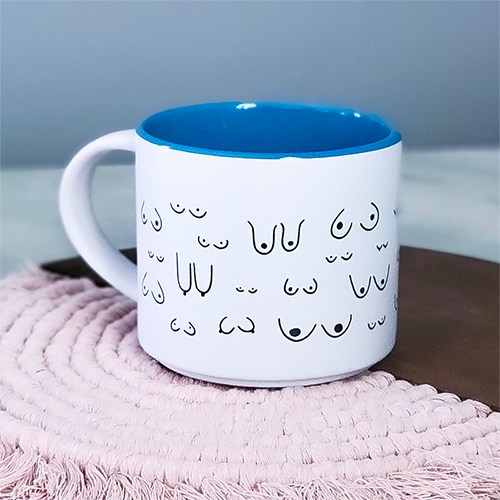 Hot Tits Mug Blue Moon